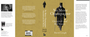 No More Champagne's paperback cover